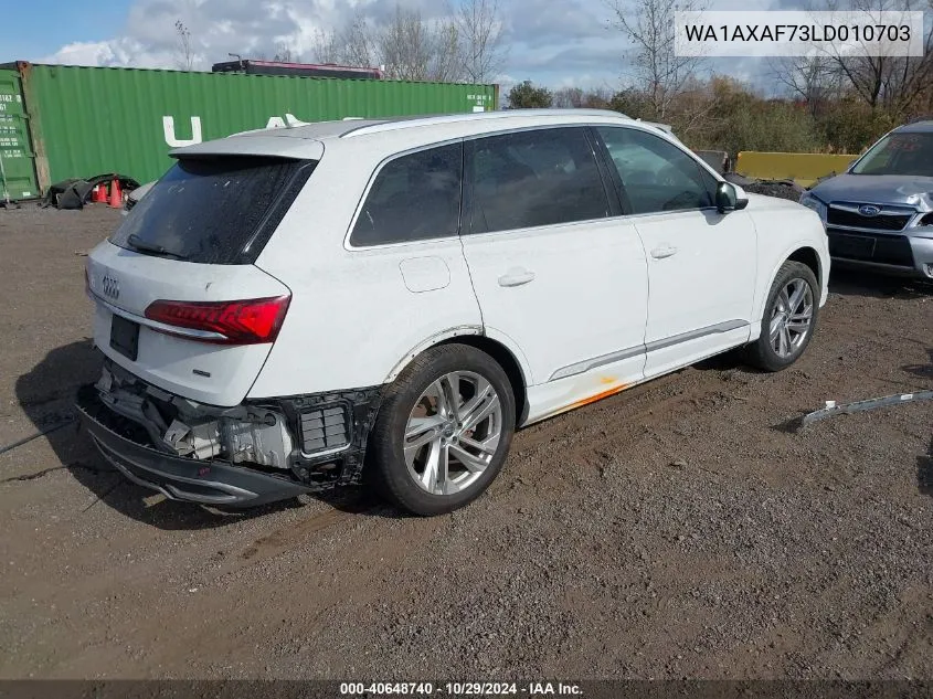 WA1AXAF73LD010703 2020 Audi Q7 Premium 55 Tfsi Quattro Tiptronic