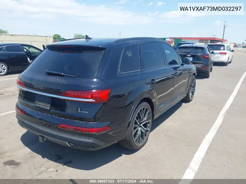 WA1VXAF73MD032297 2021 Audi Q7 Prestige 55 Tfsi Quattro Tiptronic