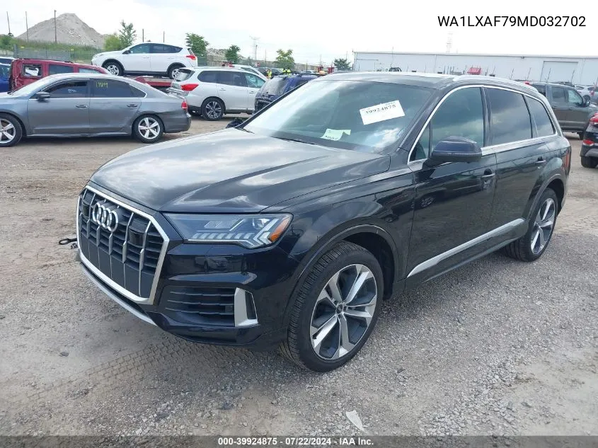 WA1LXAF79MD032702 2021 Audi Q7 Premium Plus 55 Tfsi Quattro Tiptronic