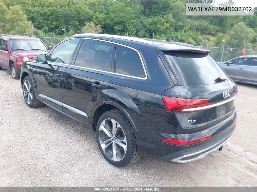 WA1LXAF79MD032702 2021 Audi Q7 Premium Plus 55 Tfsi Quattro Tiptronic