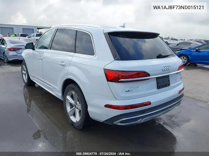 WA1AJBF73ND015121 2022 Audi Q7 Premium 45 Tfsi Quattro Tiptronic