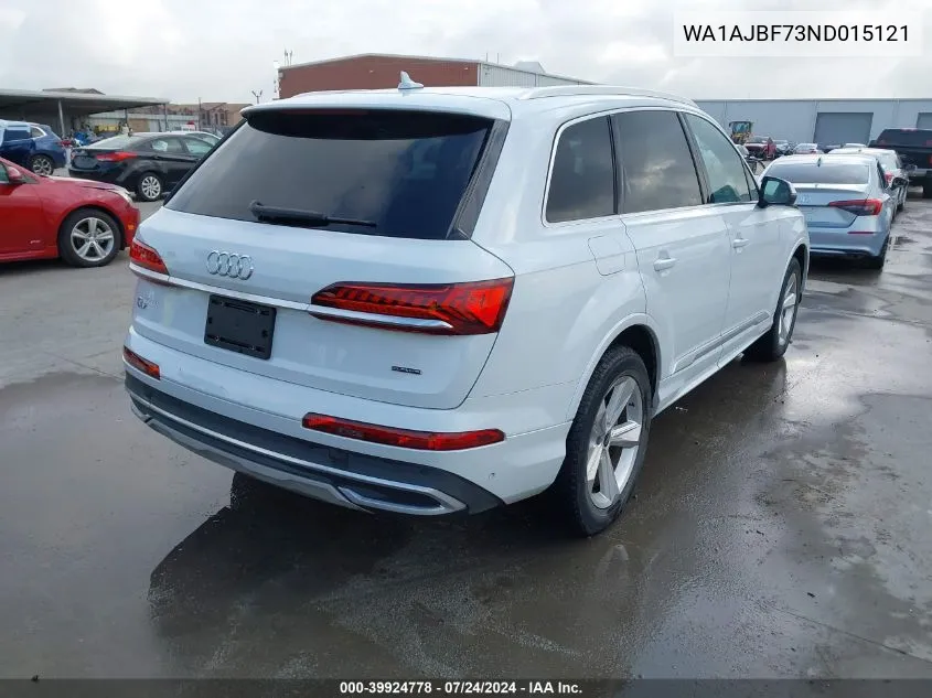 WA1AJBF73ND015121 2022 Audi Q7 Premium 45 Tfsi Quattro Tiptronic