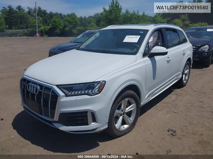 2023 Audi Q7 Premium Plus 45 Tfsi Quattro Tiptronic VIN: WA1LCBF73PD019580 Lot: 39644559