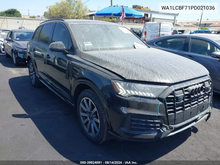 WA1LCBF71PD021036 2023 Audi Q7 Premium Plus 45 Tfsi Quattro Tiptronic