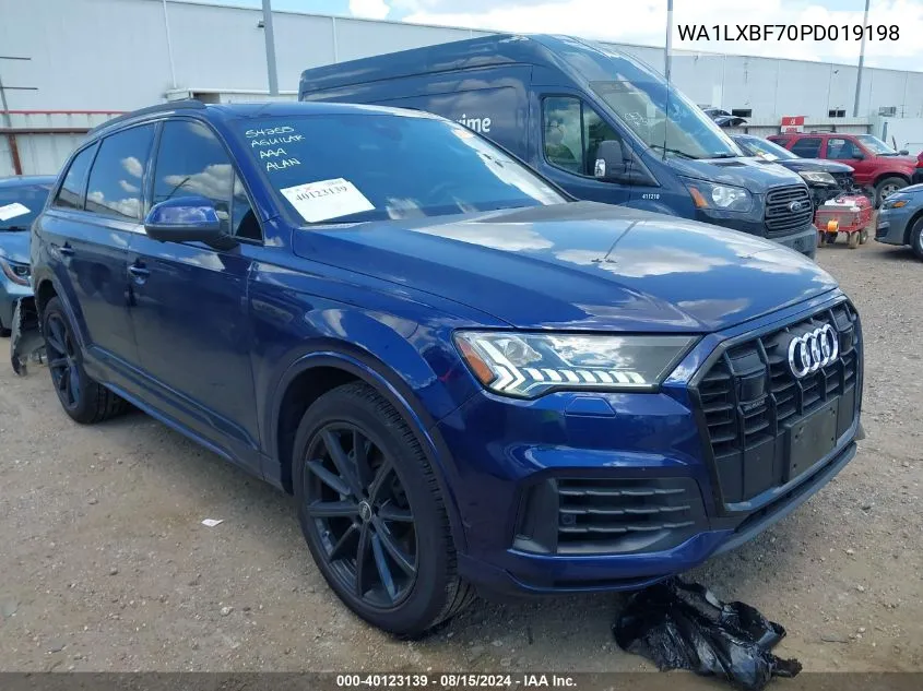 2023 Audi Q7 Premium Plus 55 Tfsi Quattro Tiptronic VIN: WA1LXBF70PD019198 Lot: 40123139