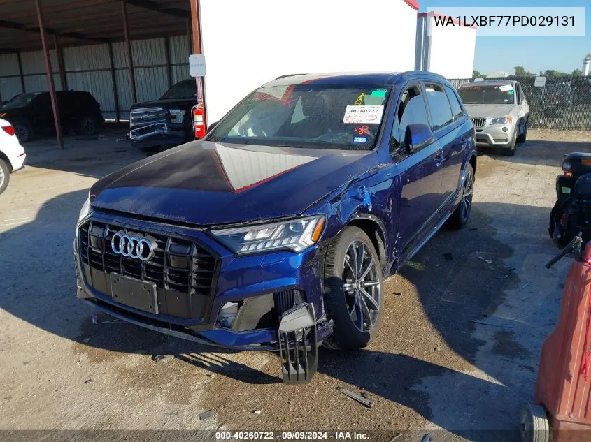 2023 Audi Q7 Premium Plus 55 Tfsi Quattro Tiptronic VIN: WA1LXBF77PD029131 Lot: 40260722