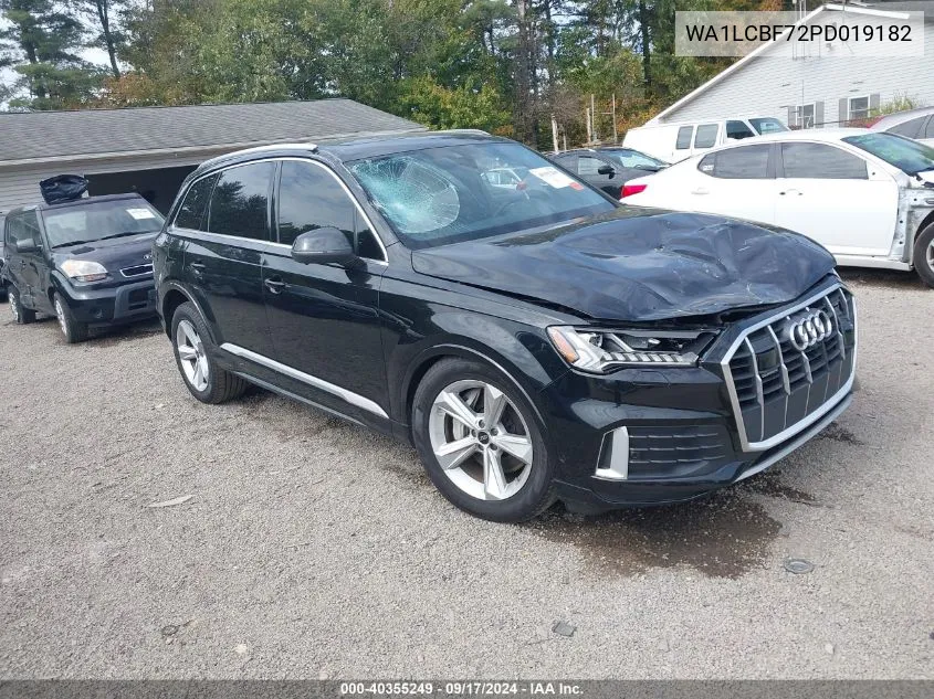 2023 Audi Q7 Premium Plus 45 Tfsi Quattro Tiptronic VIN: WA1LCBF72PD019182 Lot: 40355249