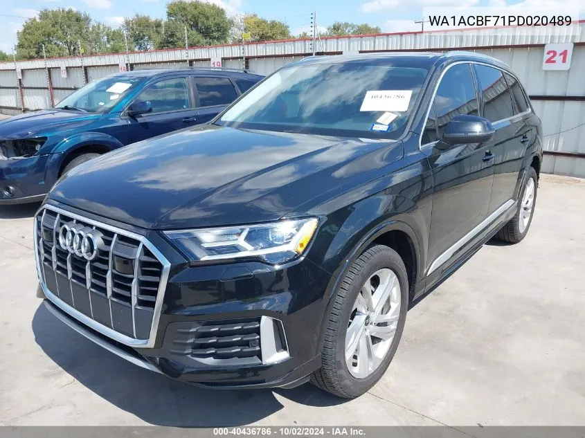 WA1ACBF71PD020489 2023 Audi Q7 Premium 45 Tfsi Quattro Tiptronic