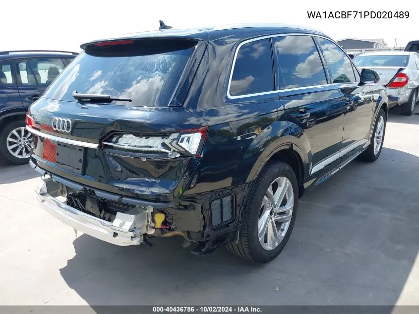 WA1ACBF71PD020489 2023 Audi Q7 Premium 45 Tfsi Quattro Tiptronic