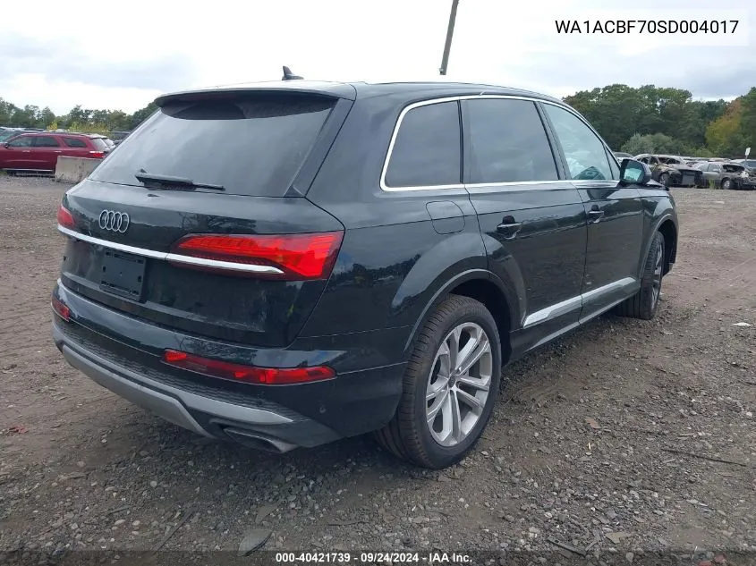 WA1ACBF70SD004017 2025 Audi Q7 Premium 45 Tfsi Quattro Tiptronic