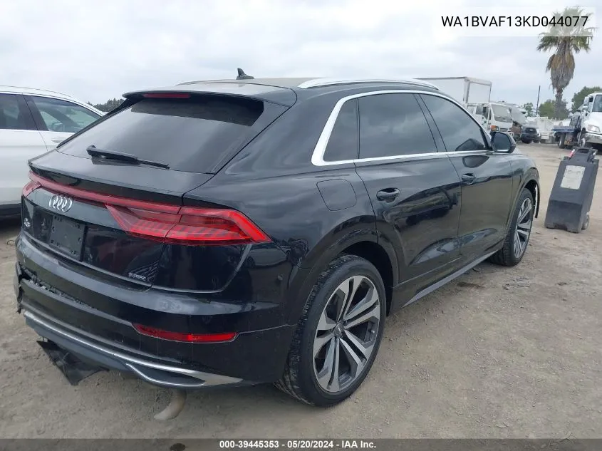 2019 Audi Q8 55 Premium VIN: WA1BVAF13KD044077 Lot: 39445353