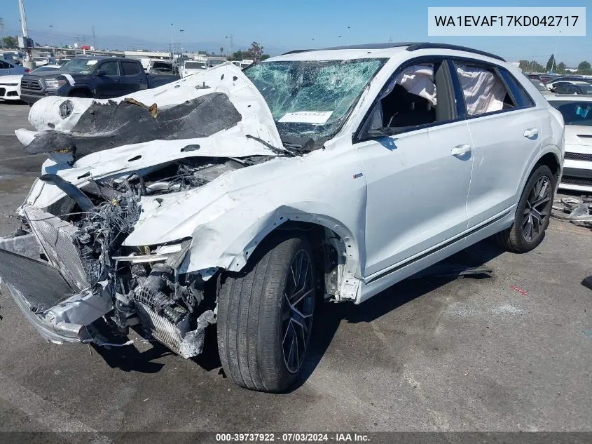 WA1EVAF17KD042717 2019 Audi Q8 55 Premium