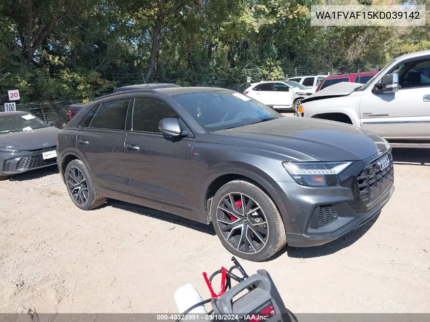 WA1FVAF15KD039142 2019 Audi Q8 55 Premium