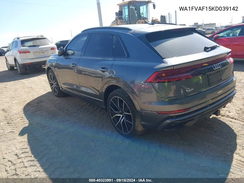 WA1FVAF15KD039142 2019 Audi Q8 55 Premium