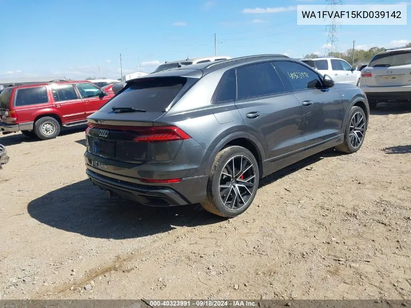 WA1FVAF15KD039142 2019 Audi Q8 55 Premium