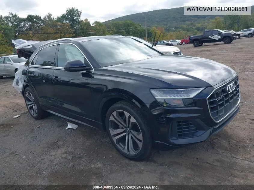 WA1CVAF12LD008581 2020 Audi Q8 Prestige