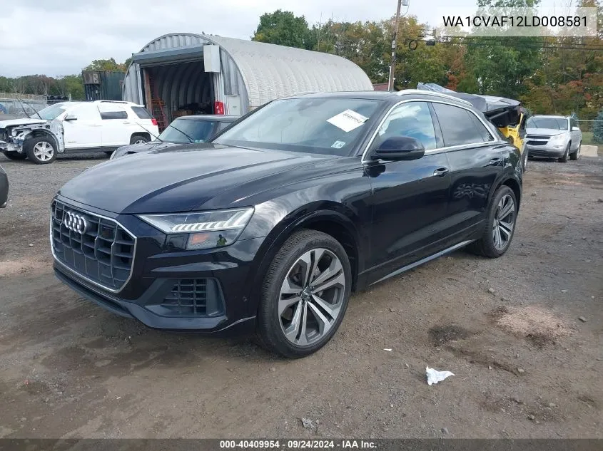 WA1CVAF12LD008581 2020 Audi Q8 Prestige