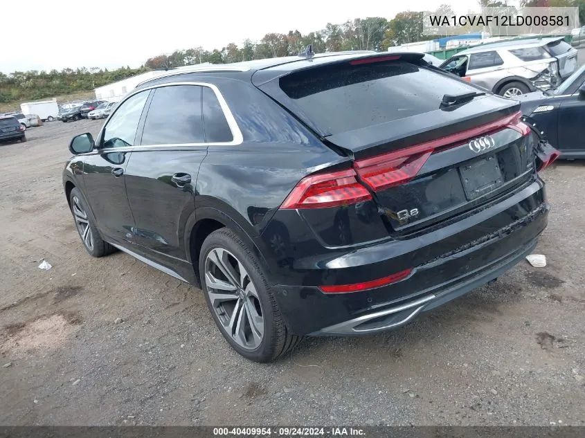 WA1CVAF12LD008581 2020 Audi Q8 Prestige