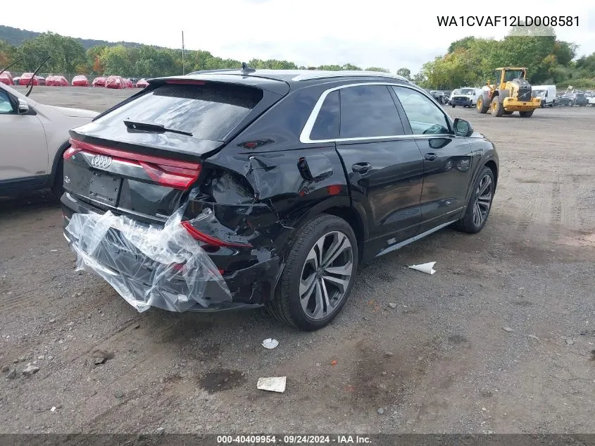 WA1CVAF12LD008581 2020 Audi Q8 Prestige