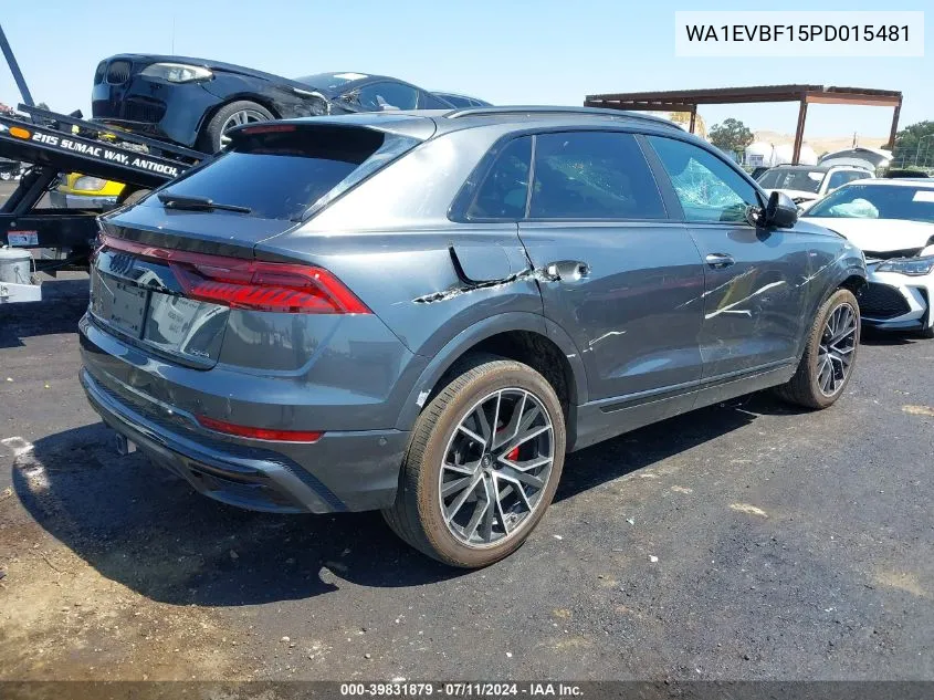 WA1EVBF15PD015481 2023 Audi Q8 Premium Plus 55 Tfsi Quattro Tiptronic