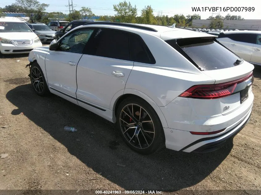 WA1FVBF16PD007989 2023 Audi Q8 Prestige S-Line