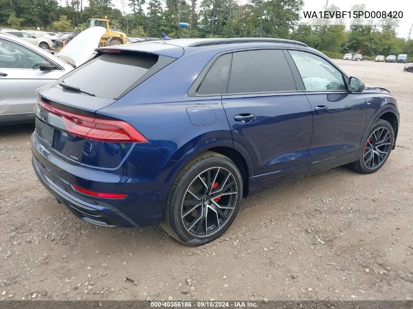 WA1EVBF15PD008420 2023 Audi Q8 Premium Plus 55 Tfsi Quattro Tiptronic