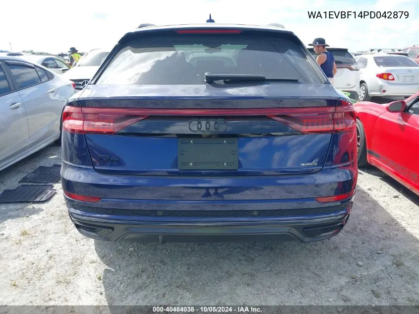 2023 Audi Q8 Premium Plus S-Line VIN: WA1EVBF14PD042879 Lot: 40484038