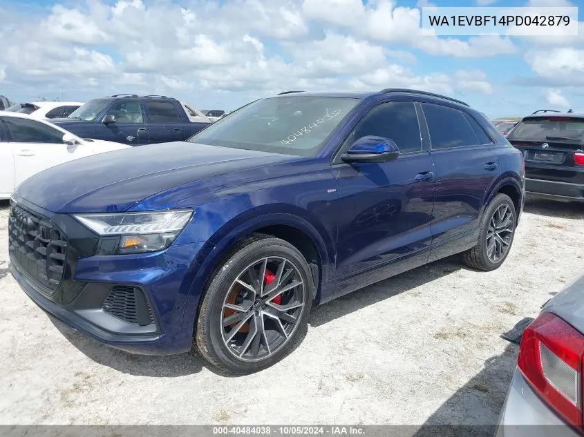 2023 Audi Q8 Premium Plus S-Line VIN: WA1EVBF14PD042879 Lot: 40484038