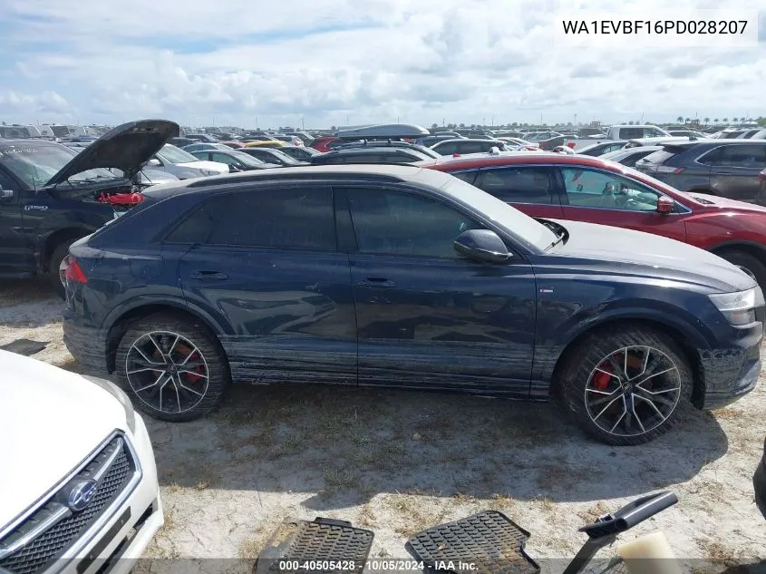 2023 Audi Q8 Premium Plus S-Line VIN: WA1EVBF16PD028207 Lot: 40505428