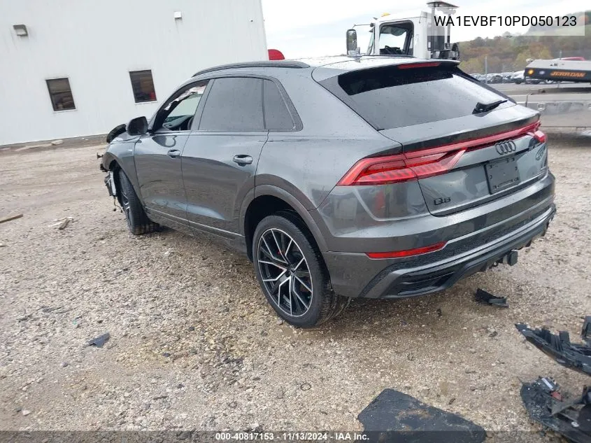 2023 Audi Q8 Premium Plus 55 Tfsi Quattro Tiptronic VIN: WA1EVBF10PD050123 Lot: 40817153