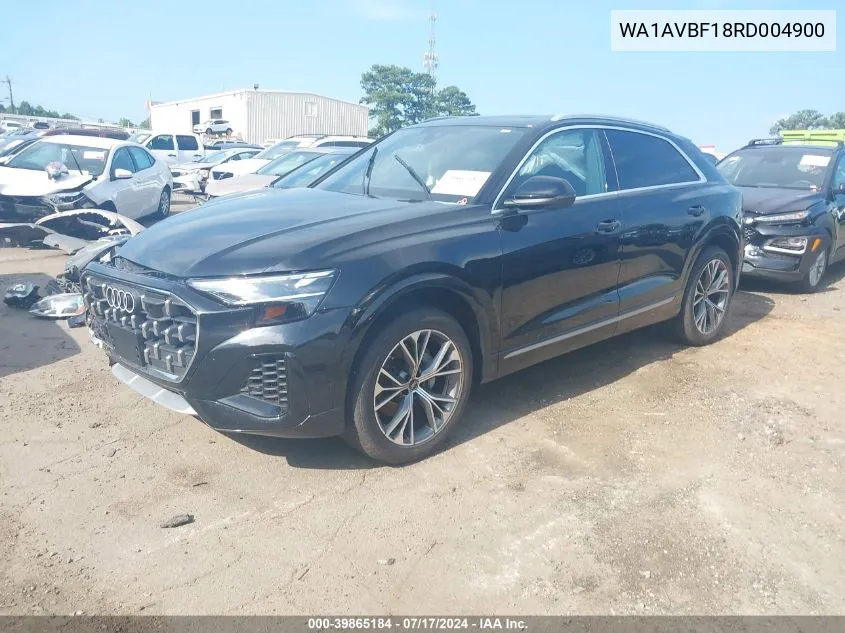 2024 Audi Q8 Premium 55 Tfsi Quattro VIN: WA1AVBF18RD004900 Lot: 39865184