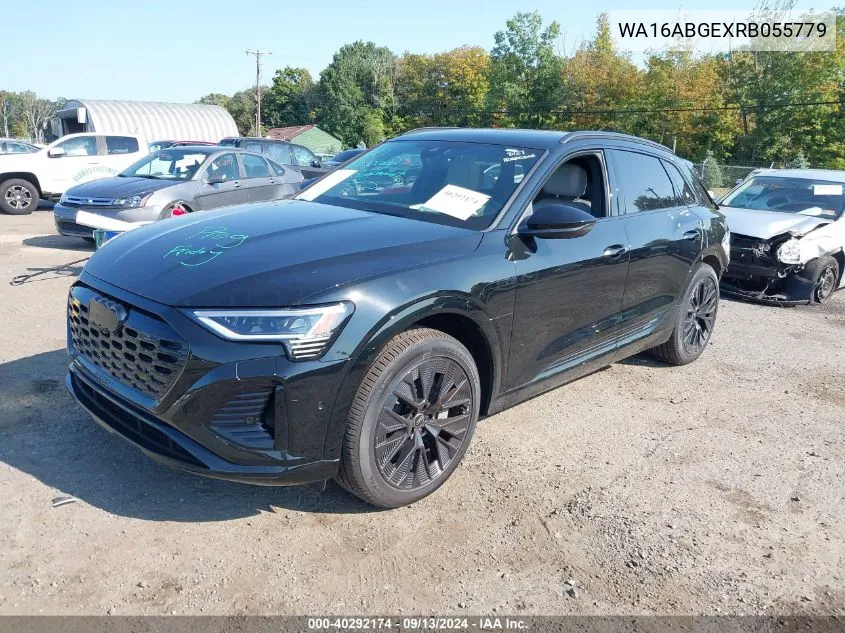 2024 Audi Q8 E-Tron Prestige Quattro VIN: WA16ABGEXRB055779 Lot: 40292174