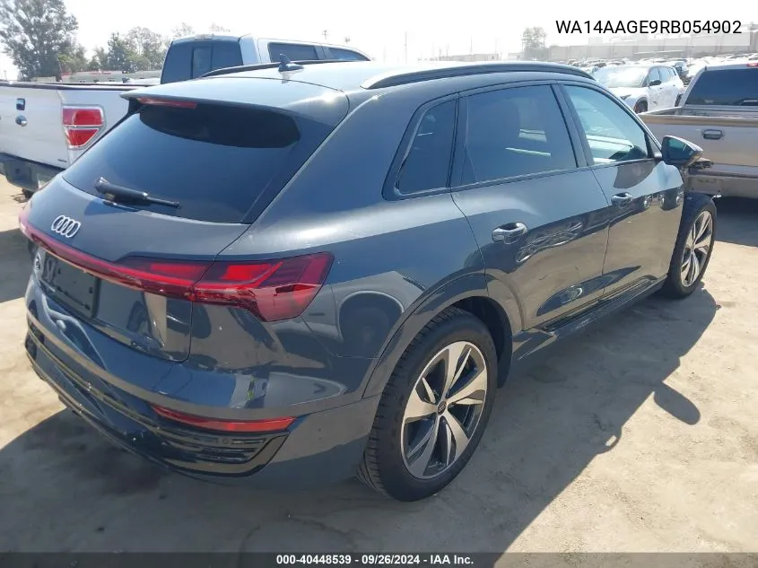 WA14AAGE9RB054902 2024 Audi Q8 E-Tron Premium Quattro