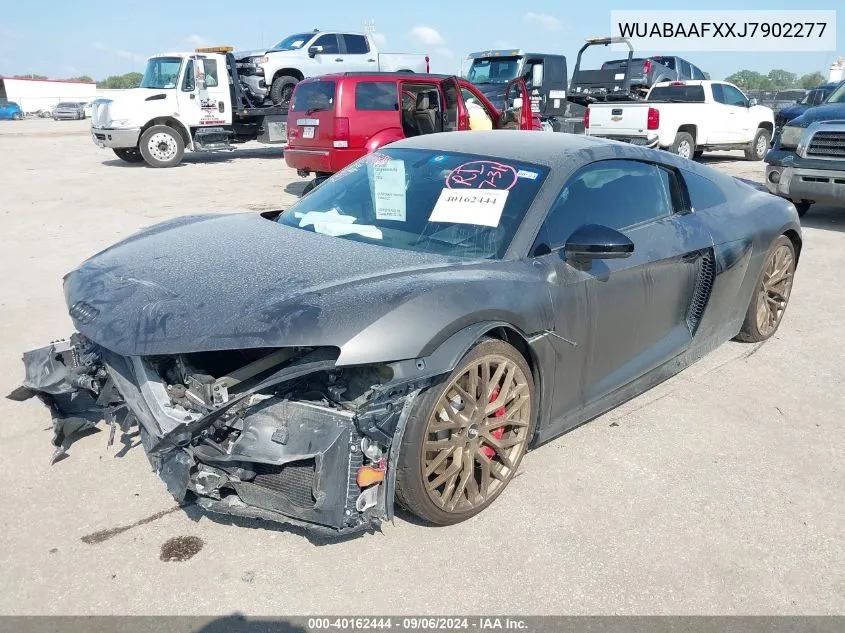 WUABAAFXXJ7902277 2018 Audi R8 5.2 V10