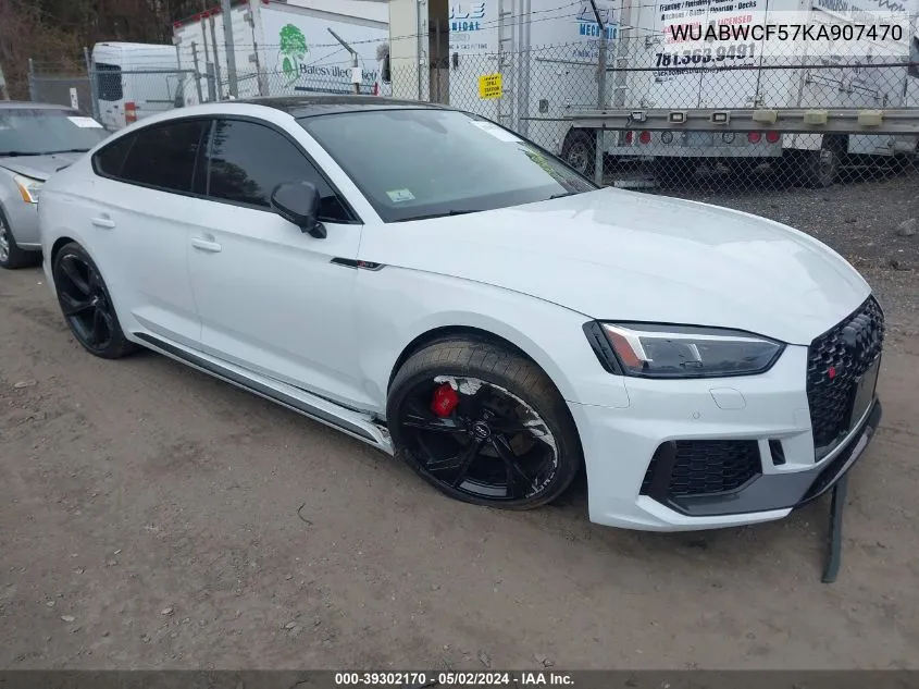 WUABWCF57KA907470 2019 Audi Rs 5 2.9T