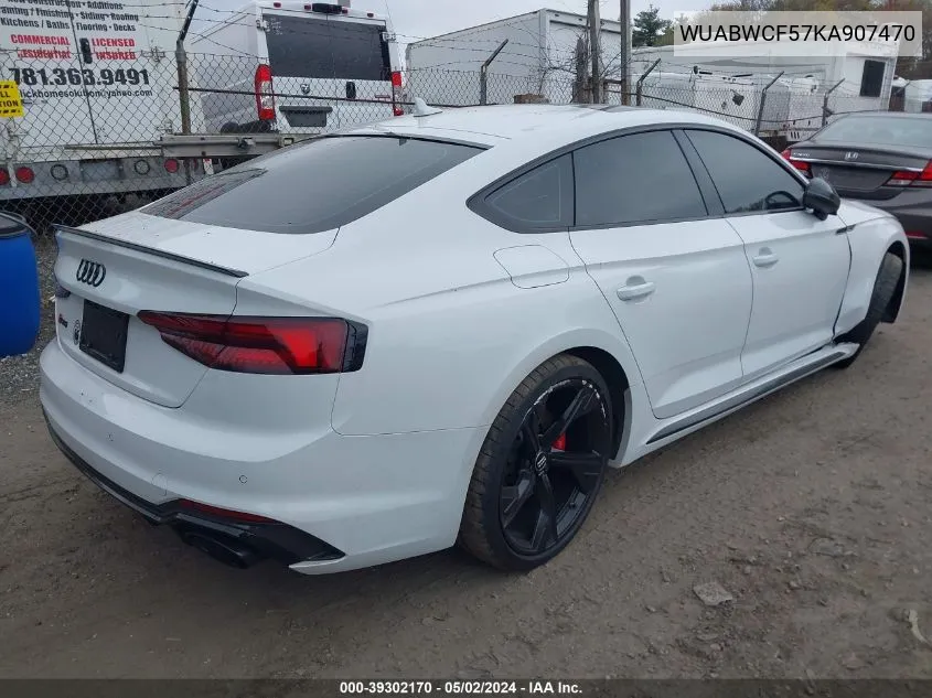 WUABWCF57KA907470 2019 Audi Rs 5 2.9T