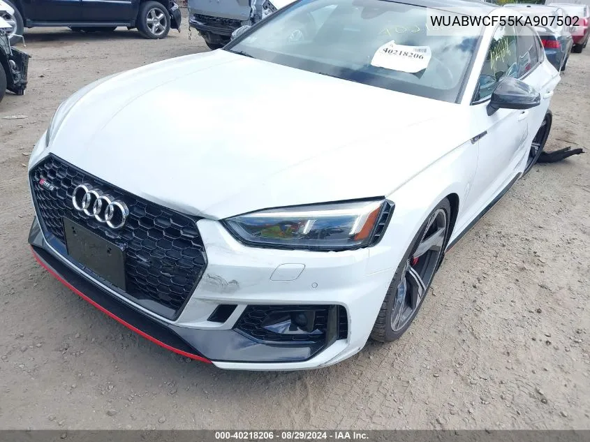 WUABWCF55KA907502 2019 Audi Rs 5 2.9T