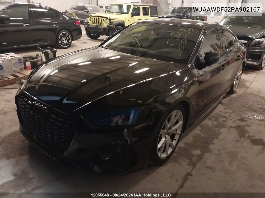 2023 Audi Rs5 VIN: WUAAWDF52PA902167 Lot: 12055648