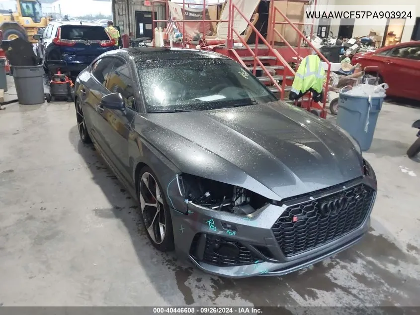 2023 Audi Rs 5 Sportback Tfsi Quattro Tiptronic VIN: WUAAWCF57PA903924 Lot: 40446608