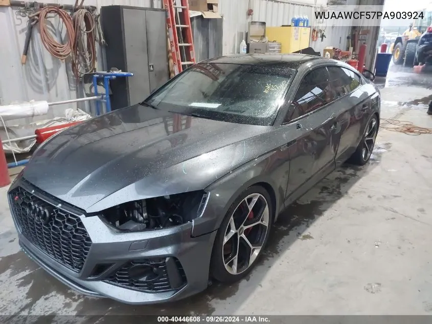 2023 Audi Rs 5 Sportback Tfsi Quattro Tiptronic VIN: WUAAWCF57PA903924 Lot: 40446608