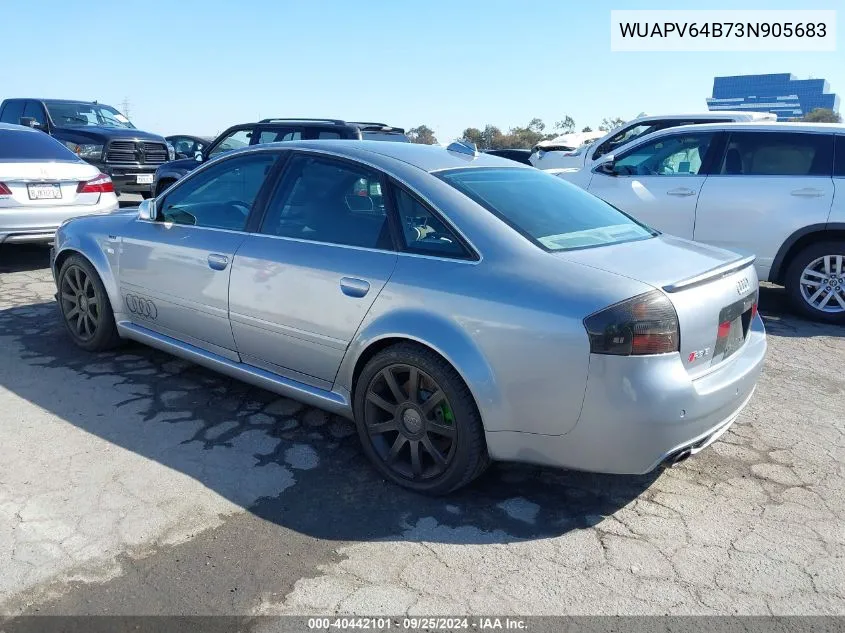 WUAPV64B73N905683 2003 Audi Rs6 4.2