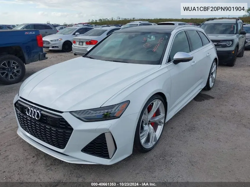 2023 Audi Rs 6 Avant Tfsi Quattro Tiptronic VIN: WUA1CBF20PN901904 Lot: 40661353