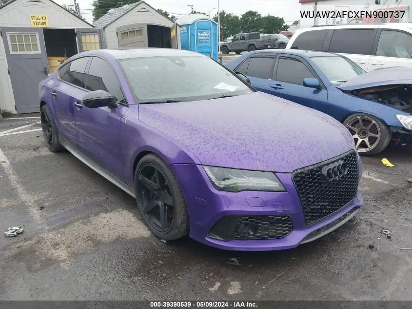 WUAW2AFCXFN900737 2015 Audi Rs 7 4.0T Prestige