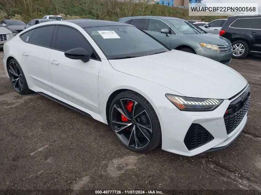 2023 Audi Rs 7 Sportback Tfsi Quattro Tiptronic VIN: WUAPCBF22PN900568 Lot: 40777726