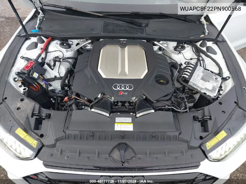 2023 Audi Rs 7 Sportback Tfsi Quattro Tiptronic VIN: WUAPCBF22PN900568 Lot: 40777726