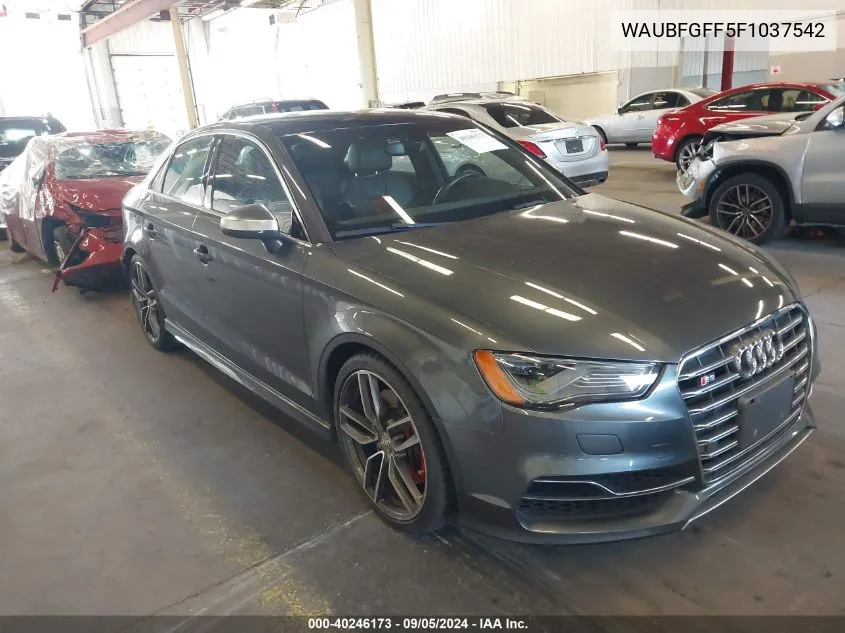 WAUBFGFF5F1037542 2015 Audi S3 Premium Plus