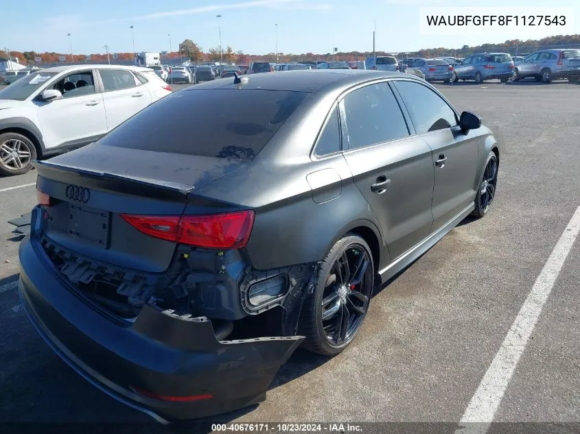 WAUBFGFF8F1127543 2015 Audi S3 2.0T Premium Plus