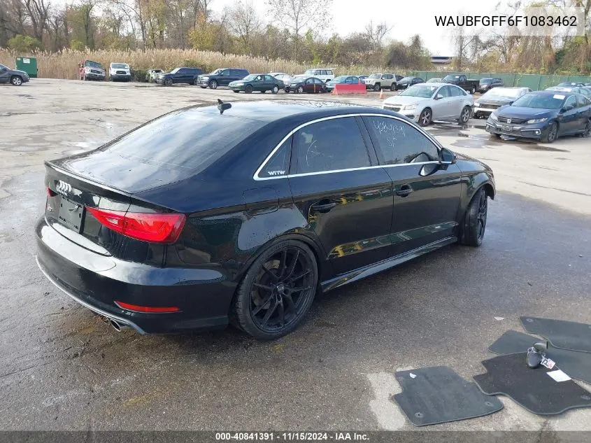 2015 Audi S3 2.0T Premium Plus VIN: WAUBFGFF6F1083462 Lot: 40841391