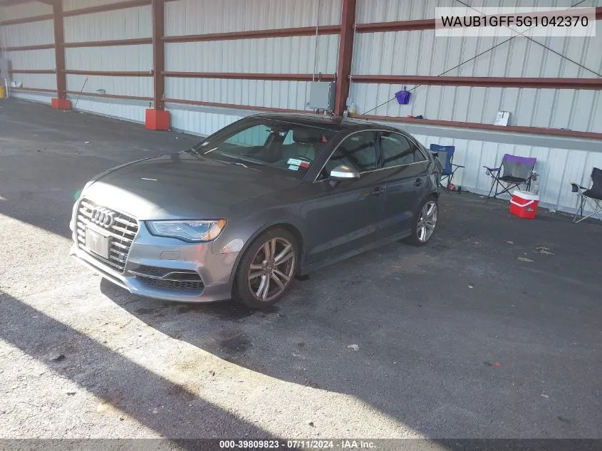 WAUB1GFF5G1042370 2016 Audi S3 2.0T Premium Plus