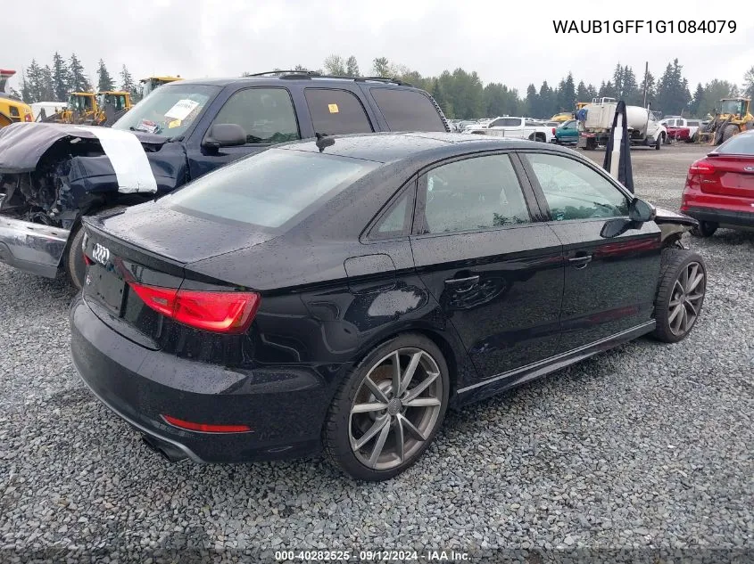 WAUB1GFF1G1084079 2016 Audi S3 2.0T Premium Plus